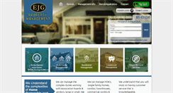 Desktop Screenshot of ejgpropertymanagement.com